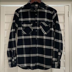 Kenneth Cole Plaid Flannel Button Down